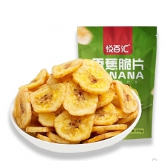 香蕉片零食休闲水果干脆片